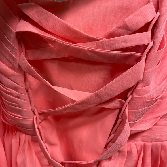 Dress Prom,Homecoming, Evening Gown Peach - Picture 5 of 11